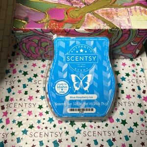2 Wax Bars - Blue Raspberry Ice Scentsy Wax Bar